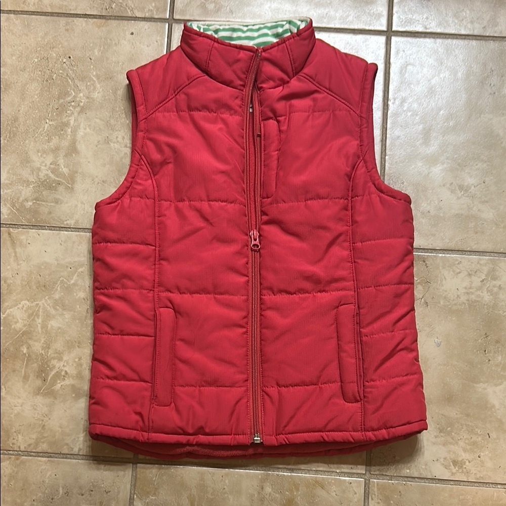 Vineyard Vines Quilted Vest Girls Large
